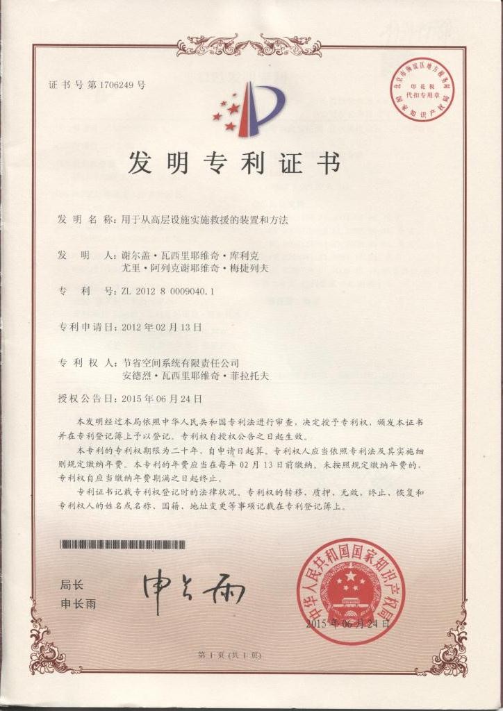 Patent China 2